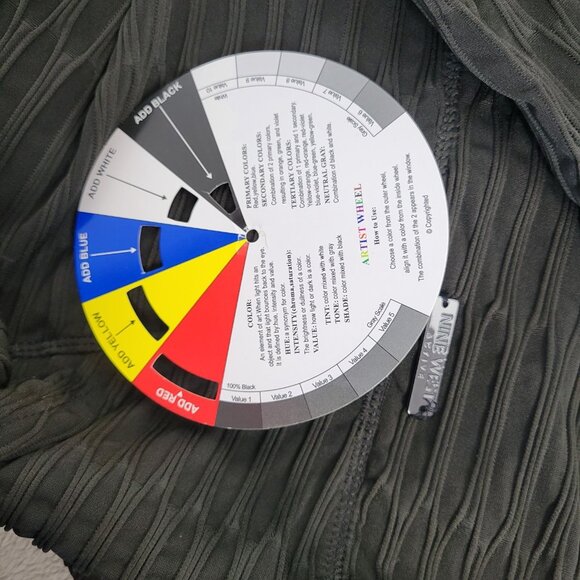 Nine West Active Women Leggings 3X Plus Black Pleated Pockets Poly Blend BLA115E - Picture 8 of 8